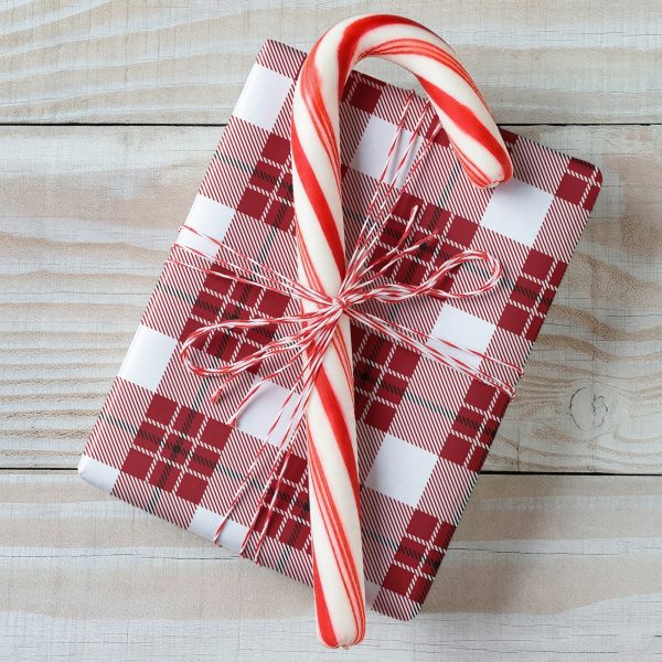 MotiGiftie Christmas Wrapping Paper- Folded 8 Sheets, 28 * 20 Inches- Woodland Winter Wonderland, Plaid, Reindeer, Red Truck with Xmas Trees Designs, Gift Wrap Paper Perfect for Kids Adults - 图片 6